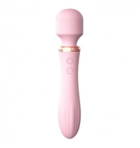 MizzZee - God Of Love 2nd Generation Heating Double Head Massagers Vibrator (Chargeable - Pink)